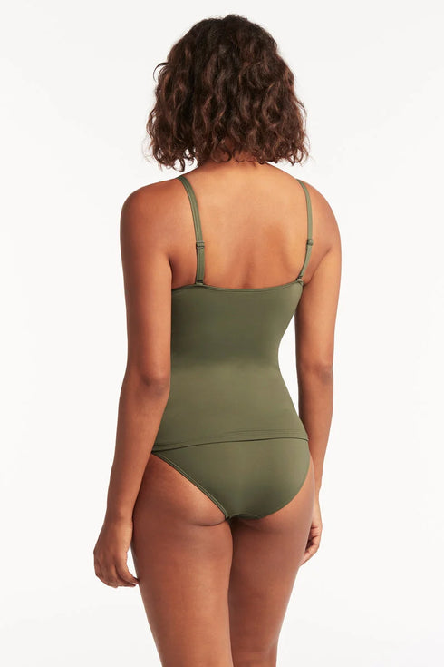 Sea Level Essentials Cross Singlet Top